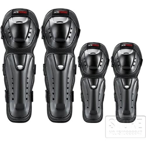 ACEFurther Motorcycles Mtb Knee Pads Long Knee Pads Moto Knee Pads Equipment Shatter-Resistant Leggings Skiing Snowboard Skis