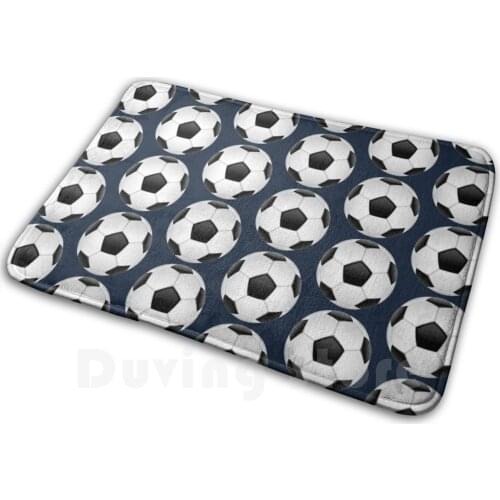 Retro Football Mat Rug Carpet Anti-Slip Floor Mats Bedroom Ball Football Soccer Futsal Foot Retro Vintage Classic Modern