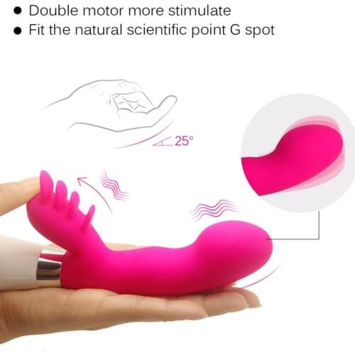 Sex Toy Dual Vibrator Tongue Licking Massage 36 speed Sucking Masturbator Clitoris G-spot Vagina Stimulator Magic Wand for Woman