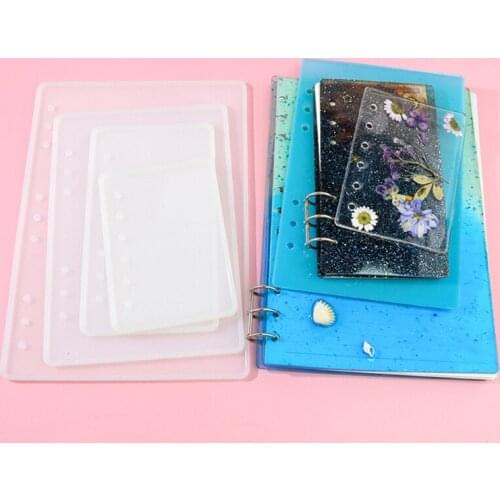 Notebook Epoxy Resin Mold Diary Notepad Silicone Mould DIY Crafts Journal Planner Agenda Organizer Note Book Casting Tools
