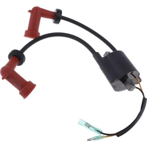 Replacement Outboard Ignition Coil Assembly Fits for Yamaha 15HP 2-stroke