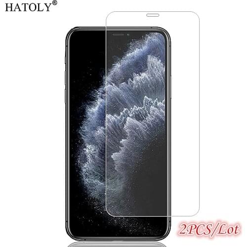 2Pcs Glass For iPhone 11 Pro Tempered Glass for iPhone 11 Pro Screen Protector HD Protective Phone Film For iPhone 11 Pro Glass