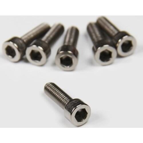1Pcs M5 DIN912 Pure Titanium Steel Allen inner hexagon cup head Screw bolt Length 30mm-60mm