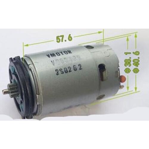 12 Teeth Motor DC 12V Replace for WORX WU128 WU128.2 WX128 WX128.10 WX128.5 WX128.3 WX128.2