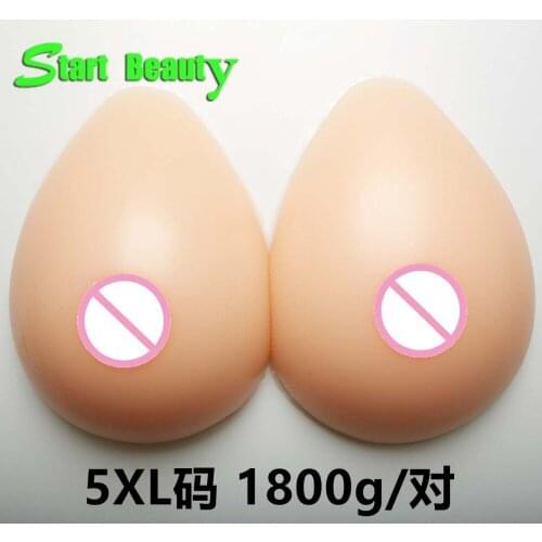 1800g/pair E cup silicone sex big breast form with nipple breast forms Boobs free breast enhancement pills shemale drag queen