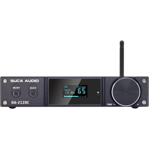 2*120W TAS5352 TAS5508 Bluetooth 5.0 APTX Digital Audio Amplifier 2.0 2.1 Class D DSP USB DAC Home Theater Amp CS8422 WM8782