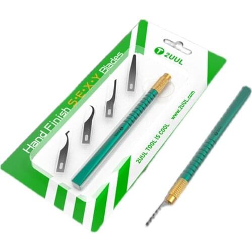 4 In 1 Hand Finish Sexy Blades For Pcb Underfill Clean Multifunctioal Motherboard BGA Chip Glue Cleaning Scraping Pry Knife