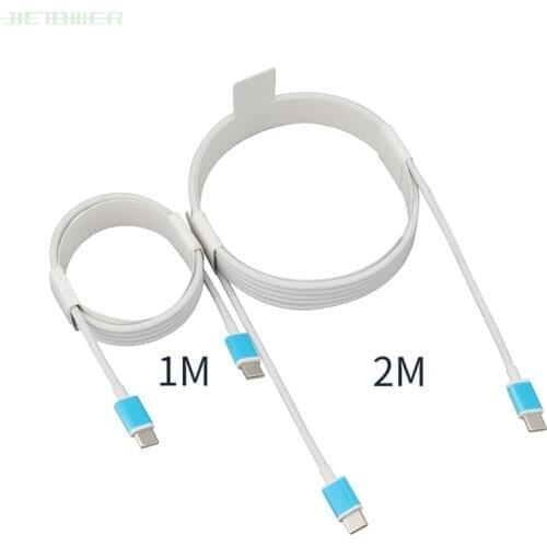 50pcs/lot Type C To Type C Cable PD Charging Wire USB C Type-c To 8Pin Cable for Macbook for IPhone X 7 8 XS Max XR Samsung S9