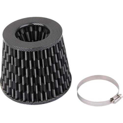 76mm High Flow Car Auto Vent Cold Air Intake Breather Filter Universal