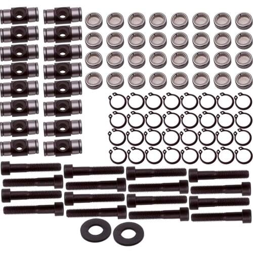 98 Pieces LS Series Fulcrum Trunion Kit Rocker Arm Retrofit Tool Kit Sets