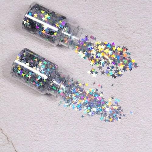Five-Pointed Star Sequins Bright Flake Sequins Nail Art Glitter Resin Pigment Sequins Flakiess Fillings Jewelry Making