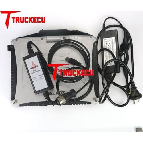 For Deutz DeCOM for DEUTZ SerDia diagnostic programming for Deutz truck excavator diagnosis+THOUGHBOOK CF19 for DEUTZ DIAGNOSTIC