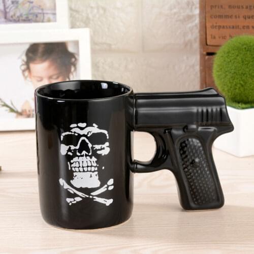 Coffee Mug piston cup cartoon Mug Coffee tea drinking for creative gift cool boy male friend father ceramic mug cups Water cup
