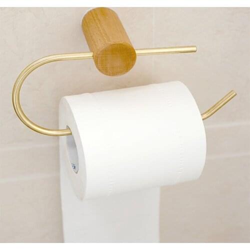 Concise Wall Mount Toilet Paper Holder Bathroom Towel Rack Toilet Paper Holder Bathroom Accessories