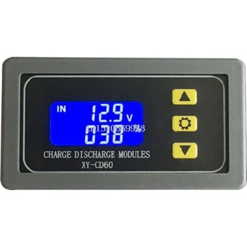 XY-CD60 Solar Battery Charger Controller Module DC6-60V Charging Discharge Control Low Voltage Current Protection Board