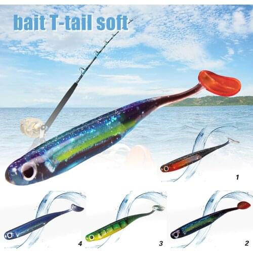 Soft Shad Lure Pencil Swim Bait Fishing Sea Fishing Boat Fishing Long Casting Trolling Fishing