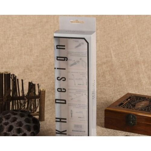 Custom hot sale plastic box clear for stationery products packing box,Full Colors plastic transparent box ---DH40016