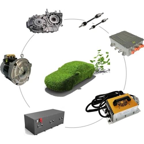 20kW 30kw 96V PMSM Front Wheel Driving System