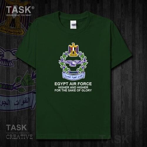 Air Force Egypt EGY Egyptian EG casual jerseys t shirt new Tops t-shirt Short sleeve clothes sports Army Tactical Military 01