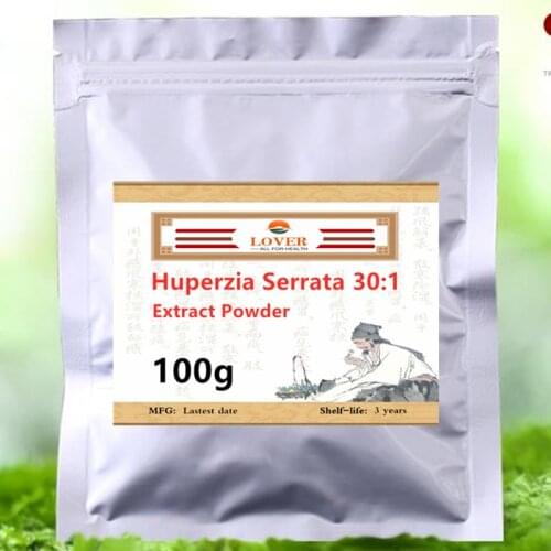 High Quality Huperzia Serrata 30:1 Standardized Extract Powder,TCM Huperzine A Powder