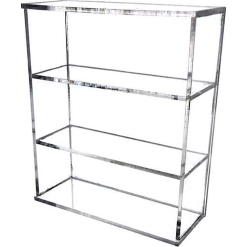 1/12 Dollhouse Mini Showcase Storage Shelf Model Accessory DIY Crafts Gift Toy