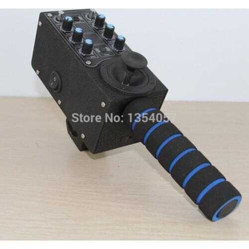2-axis Remote pan tilt controller for motorised head for camera jib arm