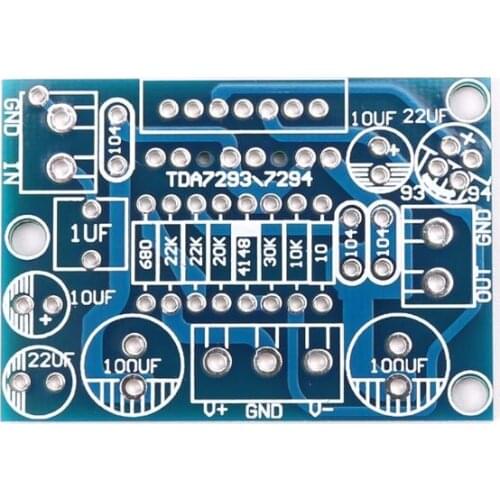 2021 New TDA7293/TDA7294 Mono Channel Amplifier Board Circuit PCB Bare Board