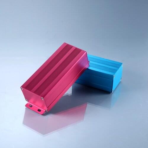 YGK-038 52*38-80mm (WxH-L) aluminum shell for PCB projects extrusion enclosure