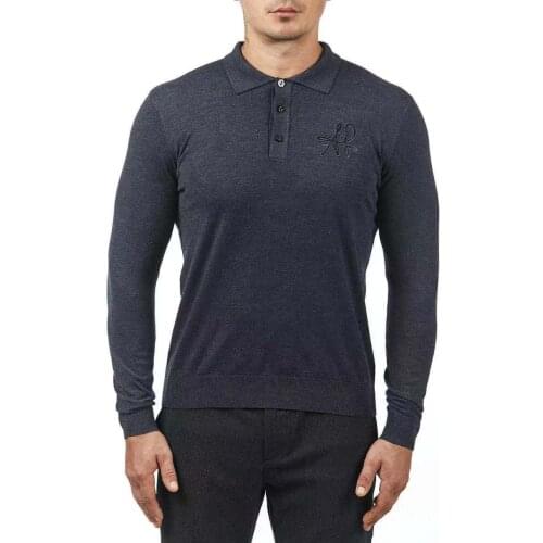 Angela galaso Sweater Cashmere mens 2021 winter new warm Business fashion Casual embroidery button high quality big size M-4XL