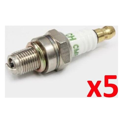 Free Shipping 5pcs Baja Rovan spare parts Damping spark plug #67016 CH6/AL6 spark plug
