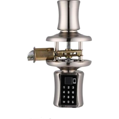 Security door handle lock keyless entry system smart fingerprint password TUYA application deadbolt door lock