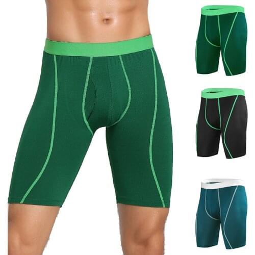 Men Compression Shorts Men Gym Shorts Underwear Shorts Running Short Sport Wear Homme Boxers