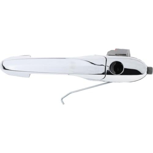 New Genuine Chrome Exterior Outside Outer Door Handle 735592012 fit for Fiat 500, Easy installation, Direct replacement