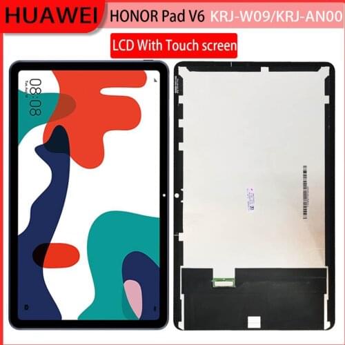 New LCD 10.4" inch For HUAWEI HONOR Pad V6 KRJ-W09 / KRJ-AN00 5G WIFI Touch Screen Digitizer With Lcd Display Assembly