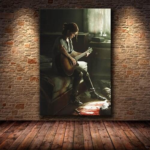 The Last of Us Game Poster Print Zombie Survival Horror Action HD Poster Canvas Painting Modern Home Decor for Wall Art Prints
