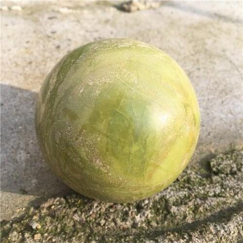 Green Opal Ball Natural Quartz Minerals Crystals Gemstones Healing Reiki Sphere Feng Shui Home Decorations