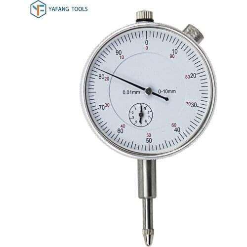 0-10mm Accurate Dial Gauge Dial Indicator Precision 0.01mm Measuring Instrument Tool