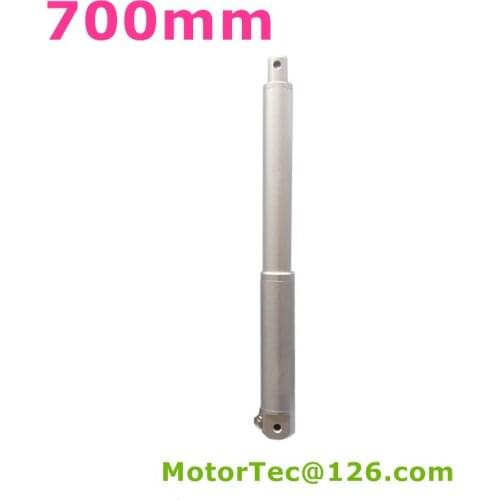120mm/s speed 700mm stroke 1800N 180KG 396LBS load 12V 24V DC waterproof tubular actuators LV25