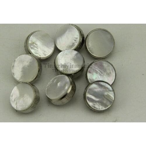 9 Pcs Trumpet Finger Buttons for Repairing Parts and Buttons