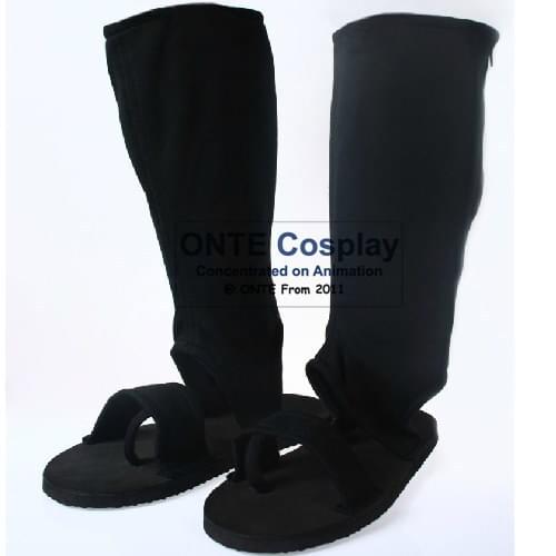 ONTE Naruto Shoes Naruto Cosplay Uchiha Sasuke Orochimaru Nanja Boots Type Black Cosplay Shoes Dropshipping