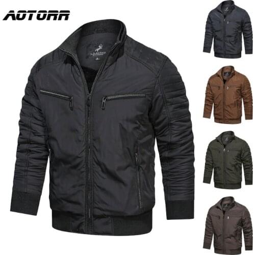 Aotorr Men's Autumn Parkas
