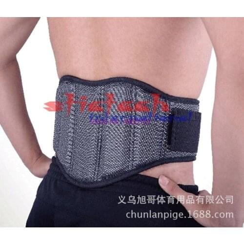 By dhl or ems 50pcs Professional fitness weight lifting belt sports training nylon belt waist deep squat press fit waist