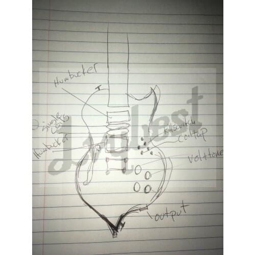 Customized body and headstock shape 6 string electric guitar with semi hollow body F Hole ,green center purple burst.maple board