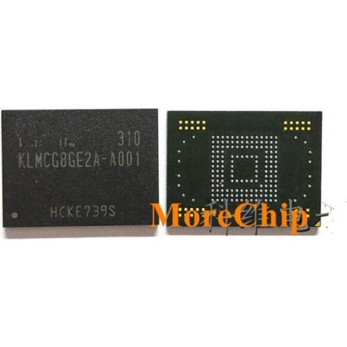 KLMCG8GE2A-A001 eMMC BGA169 NAND Flash IC 64GB Memory Store Chip 4.5 Verison Soldered Ball