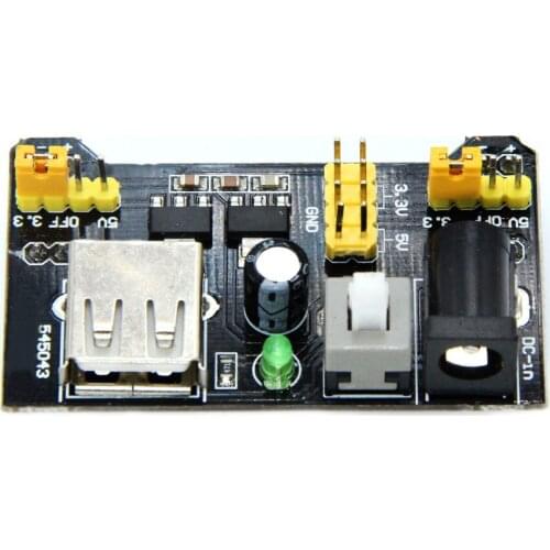 MB102 Breadboard Power Supply Module 3.3V 5V For Arduino Solderless Breadboard