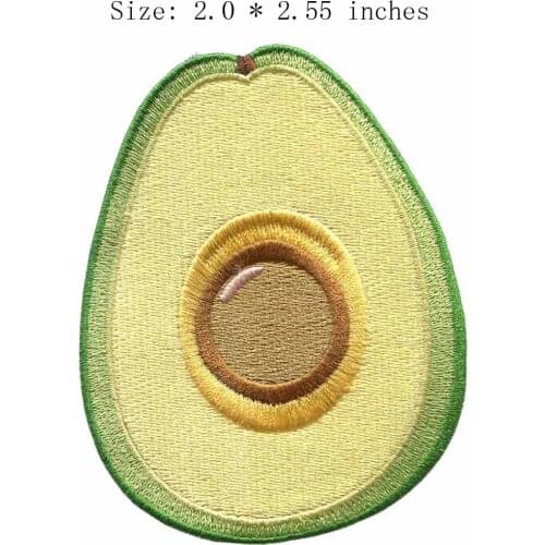 Honey-dew melon 2.0"wide embroidery patch for sweet/healthy food/hungery