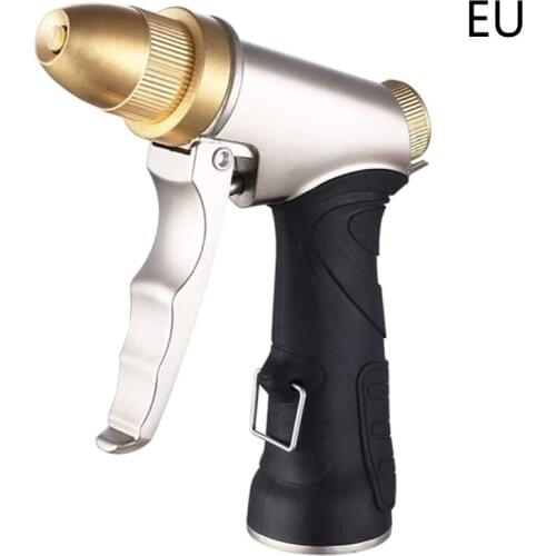 Water Gun Washer Garden Metal Hose Sprayer Watering Spray Sprinkler Clean Tools U90A