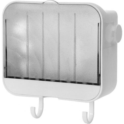 Soap Box Creative Waterproof Lightweight Soap Storage Organizer Dish Towel Rack Home Organization Accessories