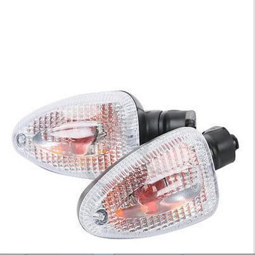 One Pair Left Right Motorcycle Clear Turn Signal Indicators For F650GS F800R R1150GS R1200GS K1200R K1300R