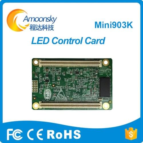 Original mini receiving card support temperature and humidity monitoring 32 groups of RGB signal output lisn mini903k